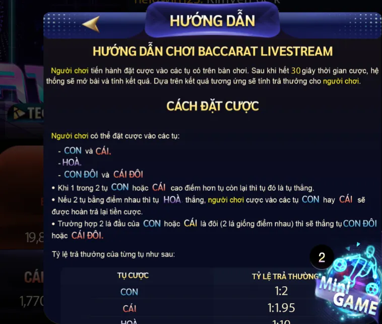 Baccarat Casino Tại 789Club Đỉnh Cao Sòng Bài Trực Tuyến Chinh Phục Những Chiến Thắng Vang Dội