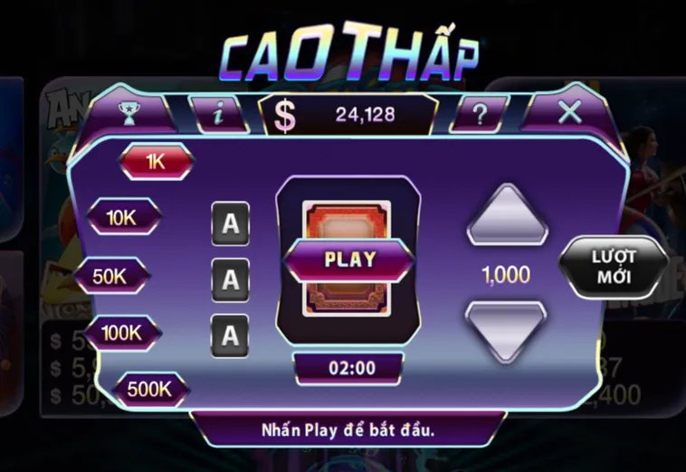 Chinh Phục Minigame Cao Thấp Tại 789Club Đỉnh Cao Với Phần Thưởng Lớn