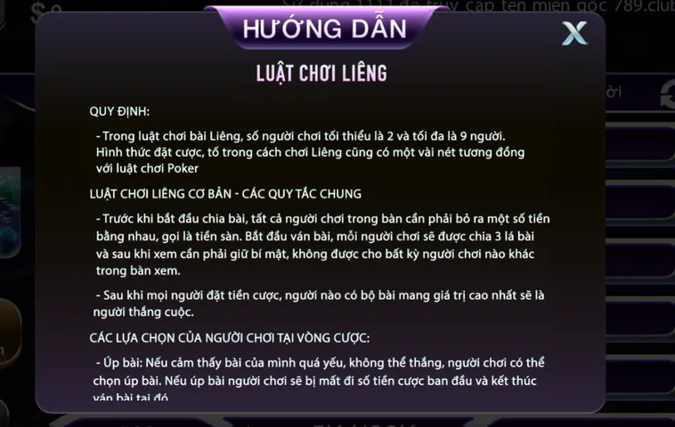 Khám Phá Thế Giới Đấu Trí Đỉnh Cao Khi Chơi Liêng Tại 789Club Uy Tín