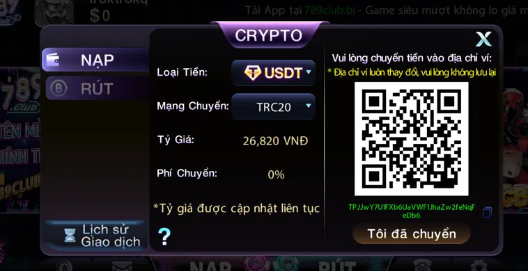 Nạp Tiền 789Club Phương Thức Giao Dịch Siêu Tốc Chinh Phục Những Chiến Thắng Vang Dội Nhất