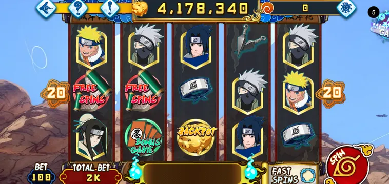 Nổ Hũ Naruto Slots Tại 789Club Sân Chơi Đẳng Cấp Cho Giới Trẻ Săn Thưởng