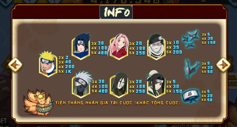 Nổ Hũ Naruto Slots Tại 789Club Sân Chơi Đẳng Cấp Cho Giới Trẻ Săn Thưởng