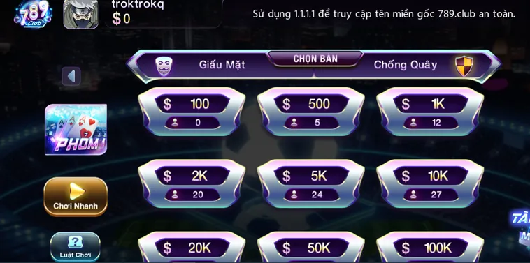 Phỏm Tại 789Club Đỉnh Cao Đấu Trí Với Những Ván Bài Đầy Căng Thẳng