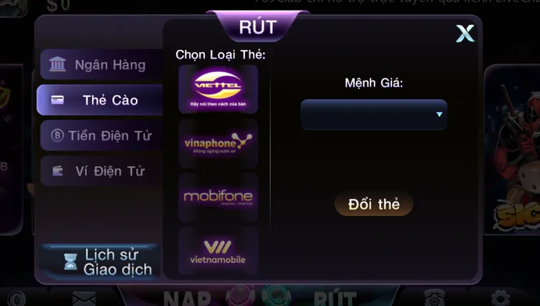 Rút Tiền 789Club Hướng Dẫn Giao Dịch Siêu Tốc Chinh Phục Mọi Phần Thưởng Giá Trị Nhất