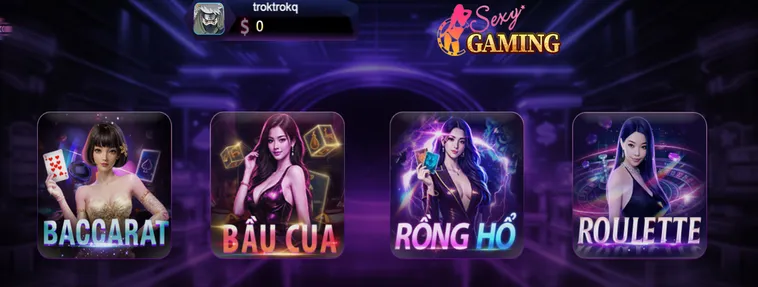 Sexy Gaming Live Tại 789Club Sảnh Cược Đỉnh Cao Cho Cộng Đồng Game Thủ Đam Mê