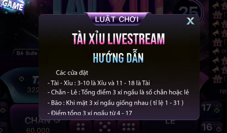 Tài Xỉu Casino Tại 789Club Đỉnh Cao Cá Cược Đẳng Cấp Thượng Lưu Mọi Lúc Mọi Nơi