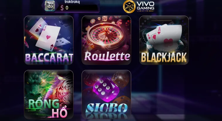 Vivo Gaming Live Tại 789Club Sảnh Cược Đỉnh Cao Cho Cộng Đồng Game Thủ Đam Mê